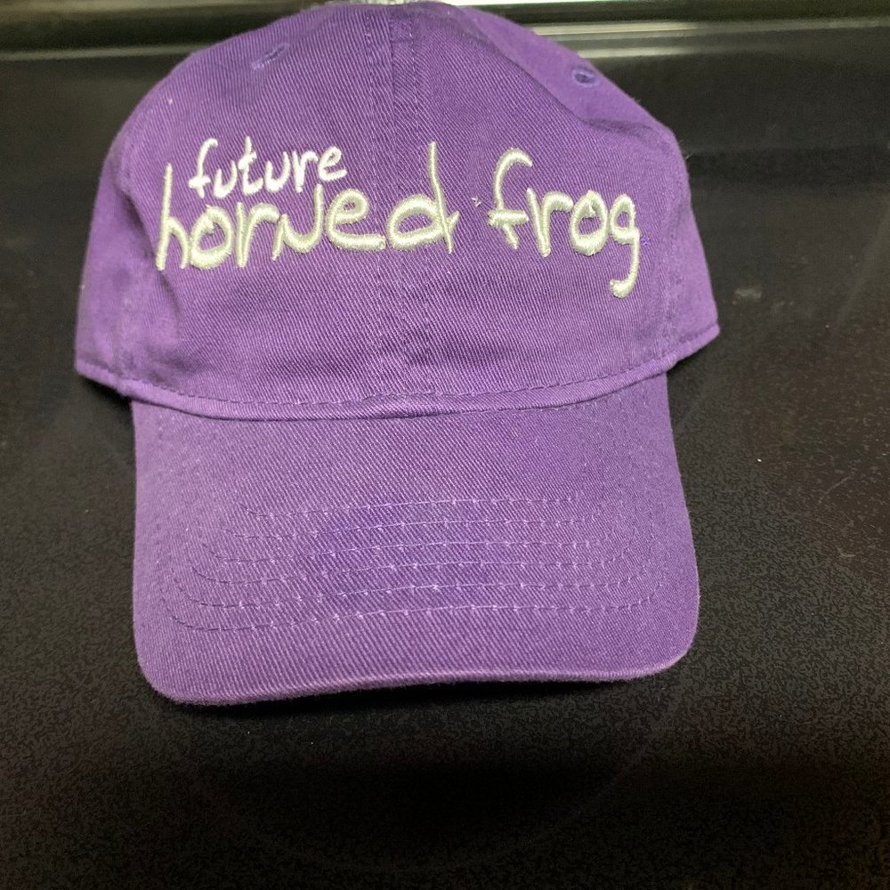 Legacy Future Horned (TCU) Frog purple baseball cap